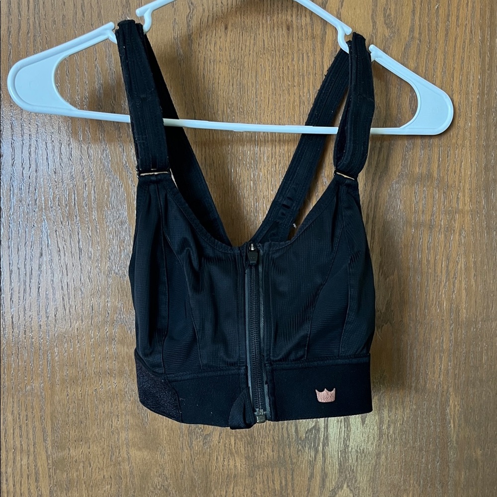 SHEFIT Black Adjustable Sports Bra